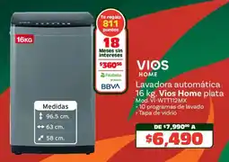 Soriana Híper Vios home lavadora automática oferta