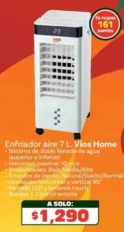 Soriana Híper Vios home enfriador aire oferta