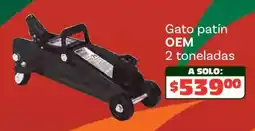 Soriana Híper Oem gato patín 2 toneladas oferta