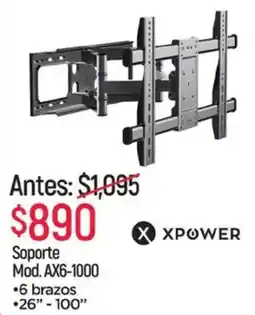 Chedraui X xpower soporte oferta