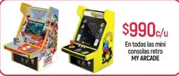 Chedraui My arcade en todas las mini consolas retro oferta