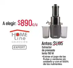 Chedraui Home line extractor de prensado lento oferta