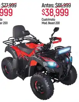 Chedraui Cuatrimoto oferta