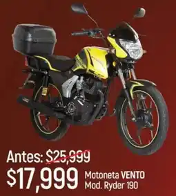 Chedraui Vento motoneta oferta