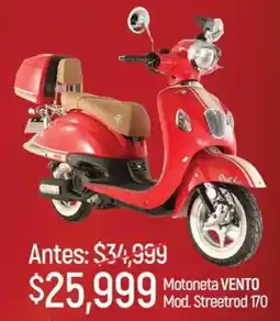 Chedraui Vento motoneta oferta