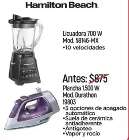 Chedraui Hamilton beach licuadora oferta