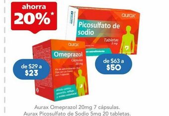 Farmacia San Pablo Omeprazol cap 20mg c/7 vitafast oferta