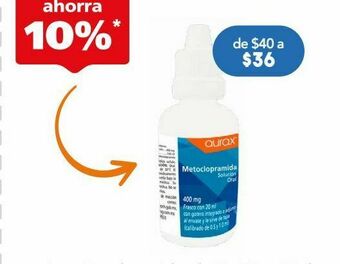 Farmacia San Pablo Metoclopramida sol 400mg c/20ml genvita oferta