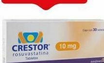 Farmacia San Pablo Crestor tab 20mg caj c/30 oferta
