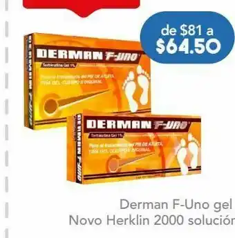 Derman gel f-uno c/15gr