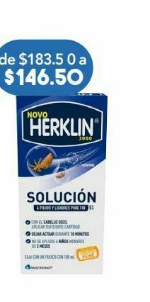 Farmacia San Pablo Herklin repelen sol 2gr btl c/120ml oferta