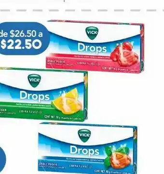 Farmacia San Pablo Vick limon pastillas 40gr caj c/20pz oferta