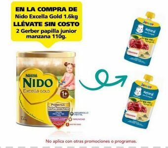 Farmacia San Pablo Nido leche polvo excella gold 1+ c/1.6kg oferta