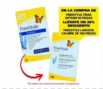 Farmacia San Pablo Freestyle tiras optium c/50pzs oferta