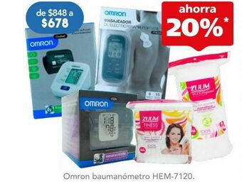 Farmacia San Pablo Omron baumanometro hem-7120 c/2pzs oferta