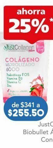 Farmacia San Pablo Justcollagen colageno hidrolizado c/90 oferta