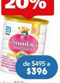 Farmacia San Pablo Similac total comfort hmo e2 lat c/820gr oferta