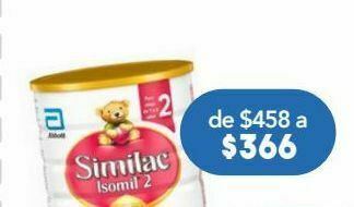Farmacia San Pablo Similac isomil et2 1-3 años lat c/850gr oferta