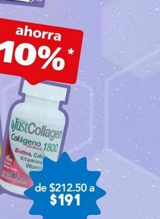 Farmacia San Pablo Justcollagen colageno hidrolizado c/90 oferta