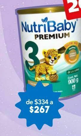 Farmacia San Pablo Nutribaby 3 prem formula c/900gr oferta