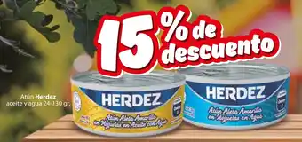 Herdez atún aceite y agua