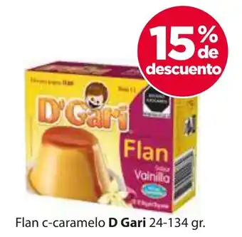D gari flan c-caramelo