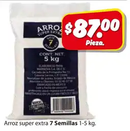 Zorro 7 semillas arroz super extra oferta