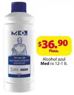 Zorro Med alcohol azul oferta