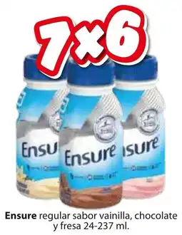 Zorro Ensure regular sabor vainilla, chocolate y fresa oferta