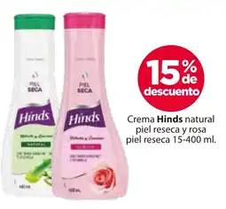Zorro Hinds crema natural piel reseca y rosa piel reseca oferta