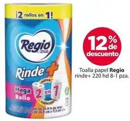 Zorro Regio toalla papel rinde+ oferta
