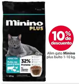Zorro Minino alim gato plus bulto oferta