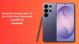 Bodega Aurrerá Smartphone samsung galaxy S26 ultra oferta