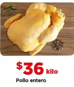 Bodega Aurrerá Pollo entero oferta