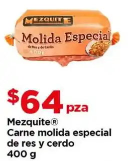 Bodega Aurrerá Mezquite carne molida especial de res y cerdo oferta
