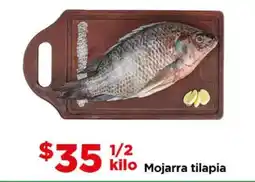 Bodega Aurrerá Mojarra tilapia oferta