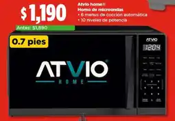 Bodega Aurrerá Atvio home horno de microondas oferta
