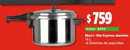 Bodega Aurrerá Ekco olla express aluminio oferta