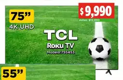 Bodega Aurrerá Tcl roku tv 75" oferta