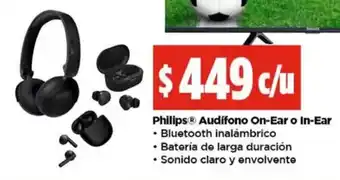 Philips audífono on-ear o in-ear