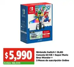 Bodega Aurrerá Switch nintendo oled consola oferta
