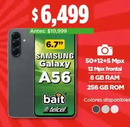 Bodega Aurrerá Samsung galaxy A56 oferta