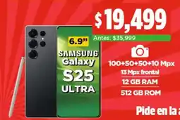 Bodega Aurrerá Samsung galaxy S25 oferta