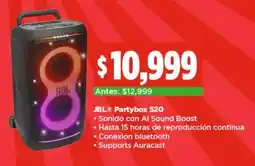 Bodega Aurrerá Jbl partybox 520 oferta