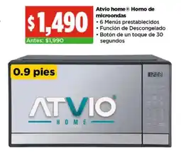 Bodega Aurrerá Atvio home horno de microondas oferta