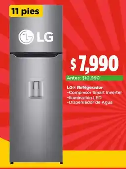 Bodega Aurrerá Lg refrigerador oferta