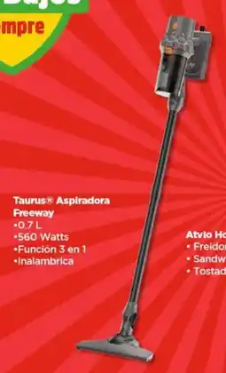 Bodega Aurrerá Taurus aspiradora freeway oferta