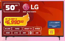 Soriana Híper Lg smart tv 50" oferta