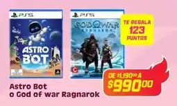 Soriana Híper Astro bot o god of war ragnarok oferta