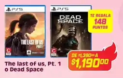Soriana Híper The last of us, pt. o dead space oferta